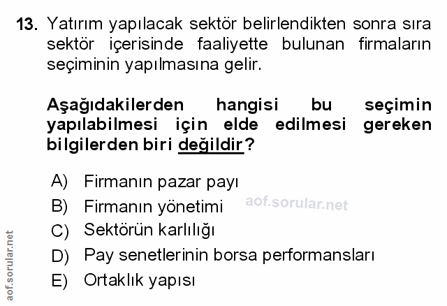 Soru 13