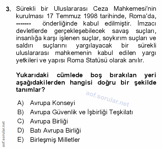 Soru 3