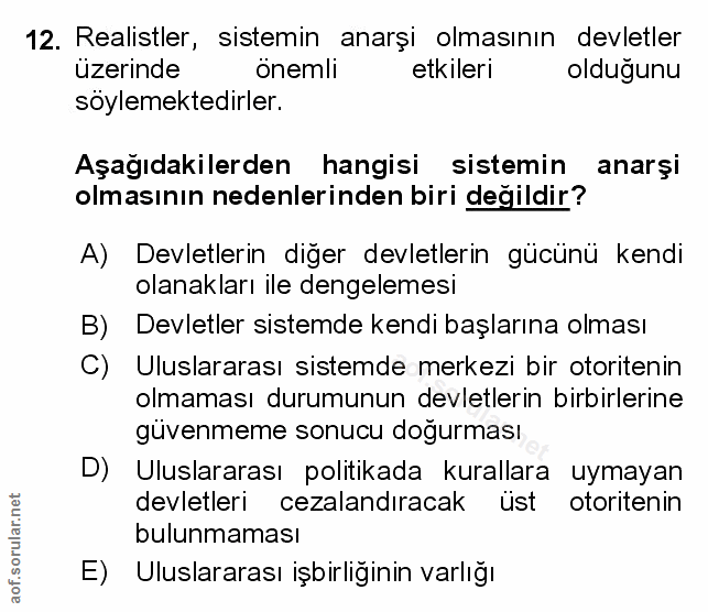 Soru 12