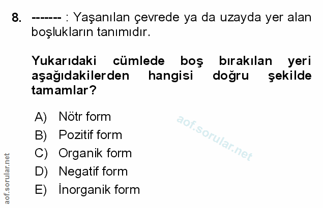 Soru 8