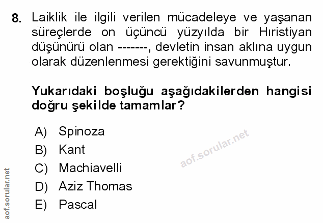 Soru 8