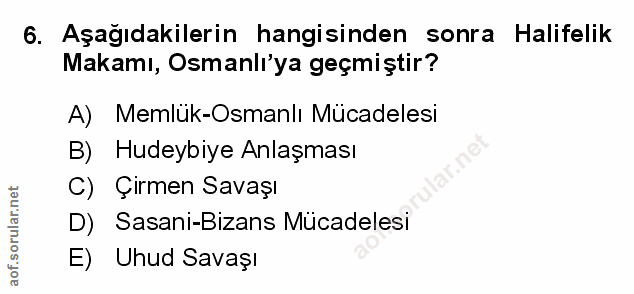 Soru 6