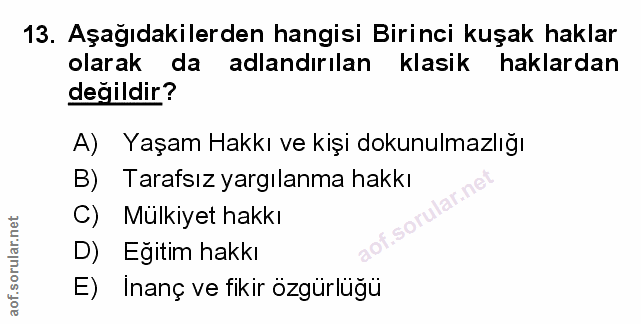 Soru 13