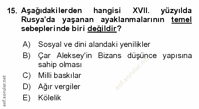 Soru 15