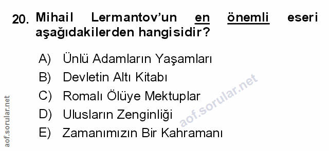 Soru 20