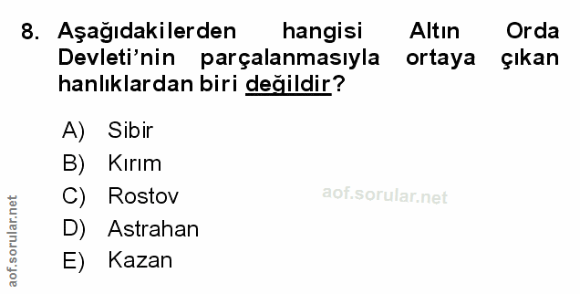 Soru 8