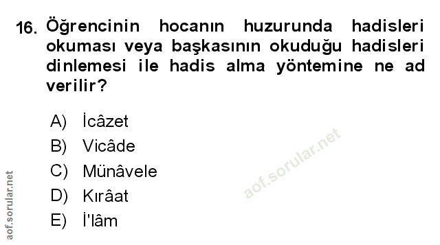 Soru 16