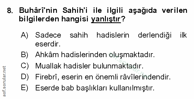 Soru 8