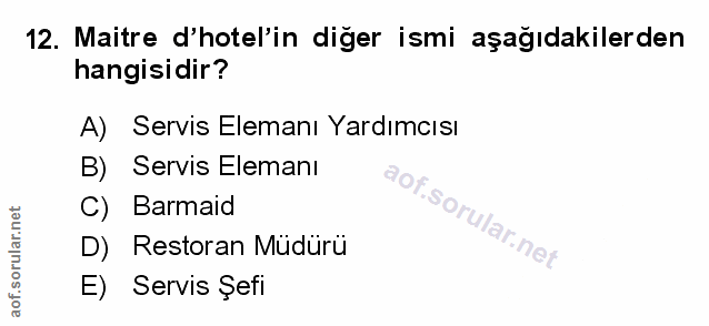 Soru 12