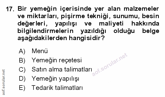 Soru 17