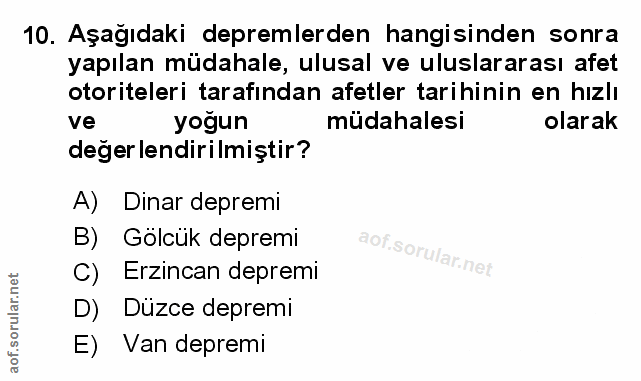Soru 10