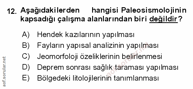Soru 12