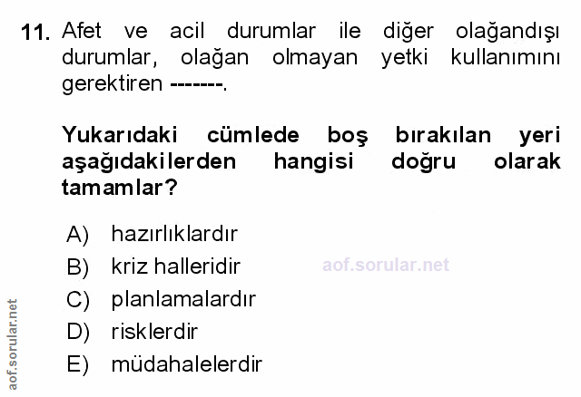 Soru 11