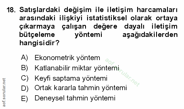Soru 18