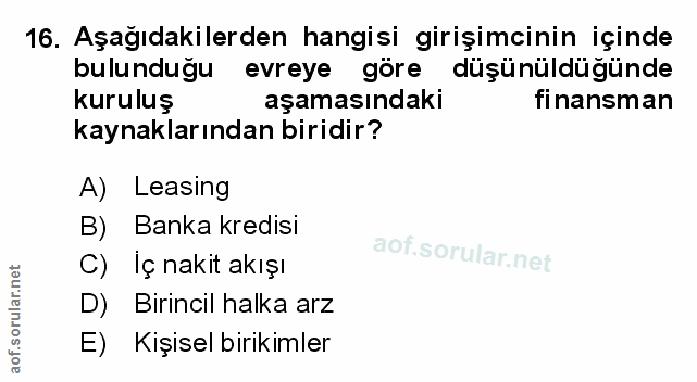 Soru 16