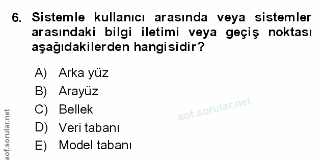 Soru 6