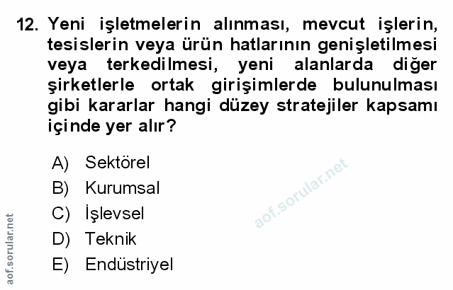 Soru 12