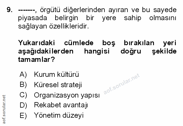 Soru 9