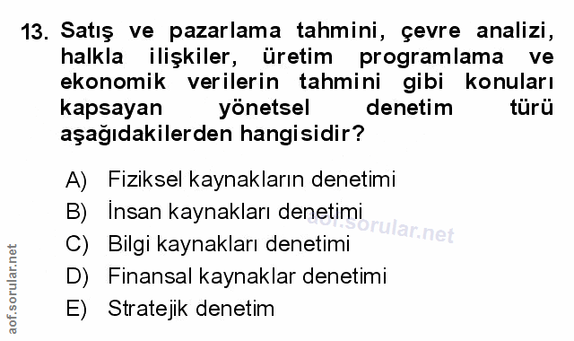 Soru 13
