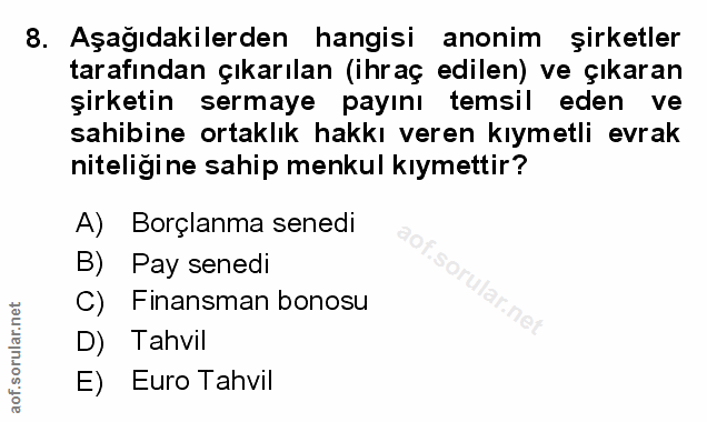 Soru 8