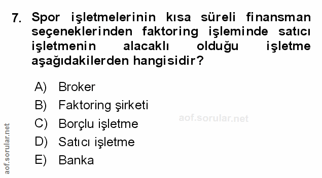 Soru 7