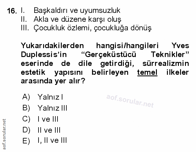 Soru 16