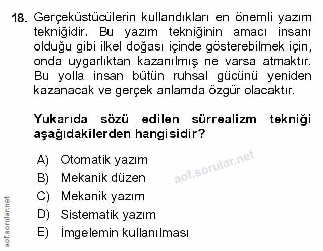 Soru 18