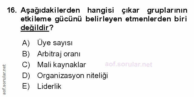 Soru 16