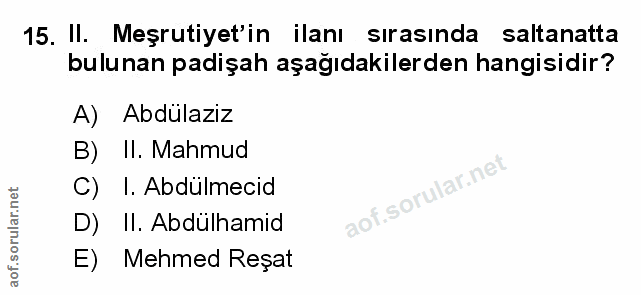 Soru 15