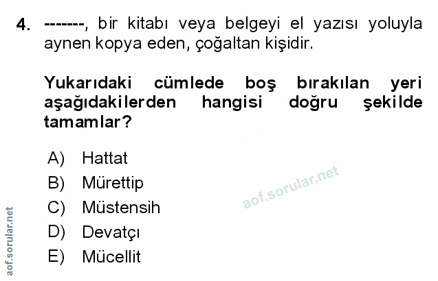 Soru 4