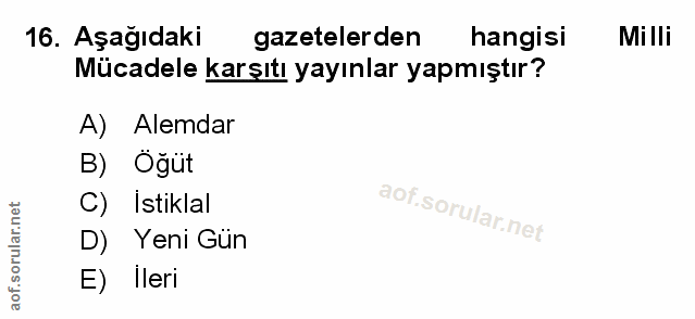 Soru 16