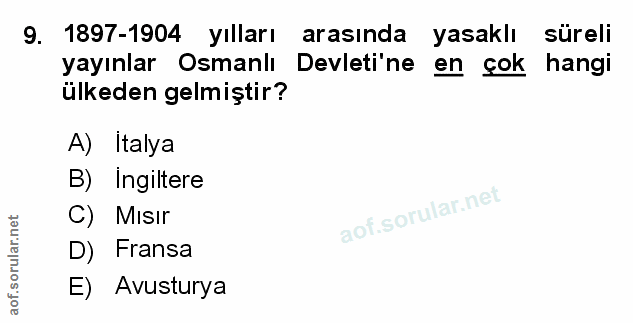 Soru 9