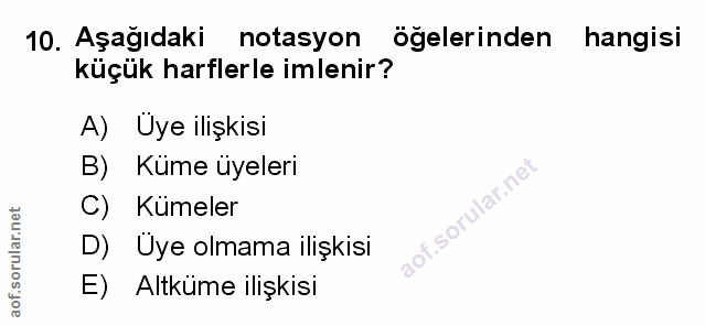 Soru 10