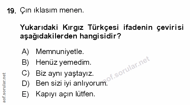Soru 19