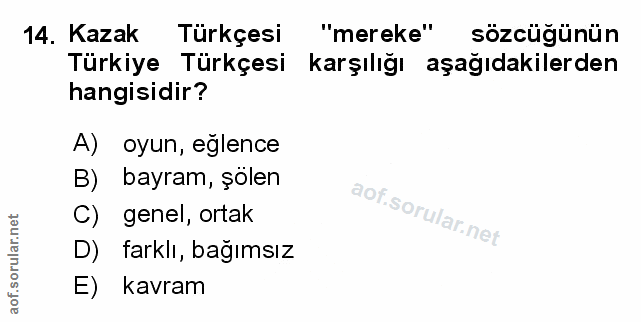 Soru 14