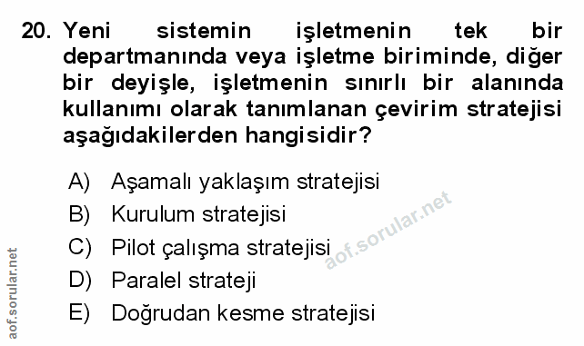 Soru 20