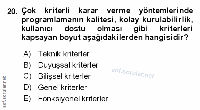 Soru 20