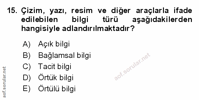 Soru 15