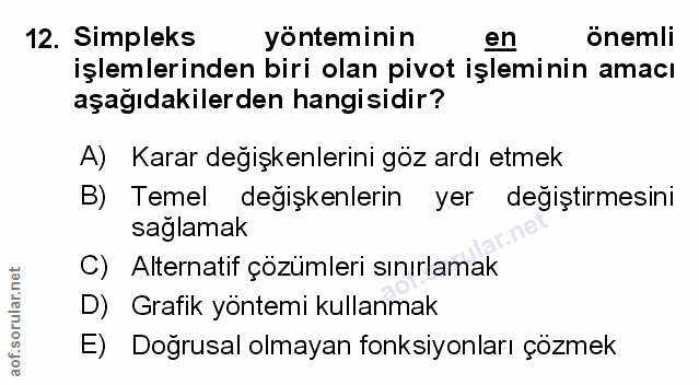 Soru 12