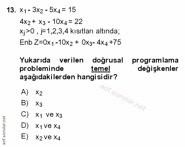 Soru 13