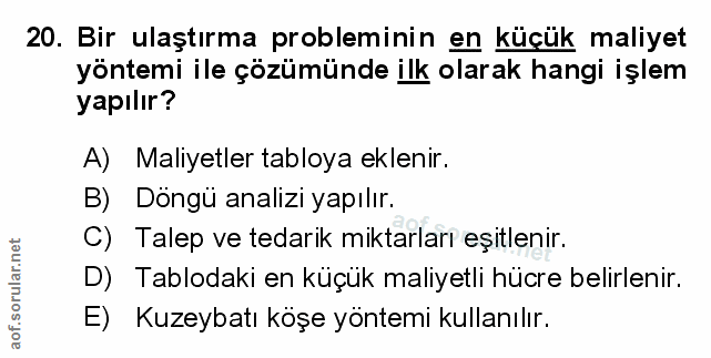 Soru 20