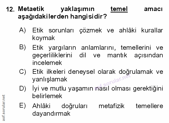 Soru 12