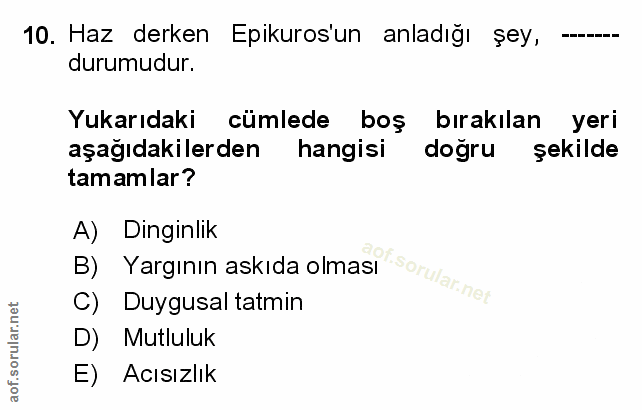 Soru 10