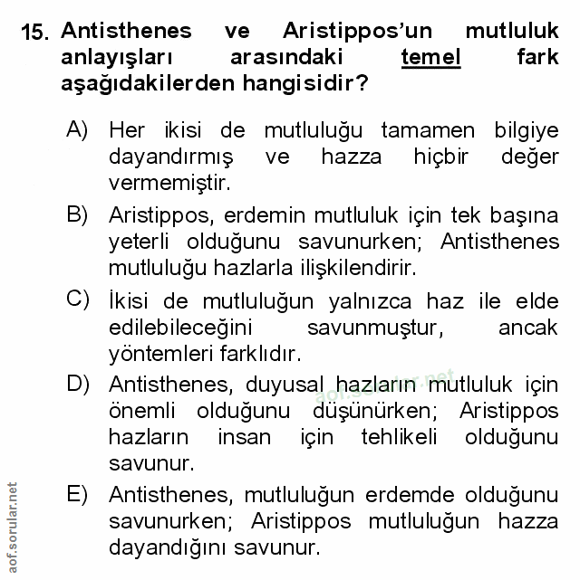 Soru 15