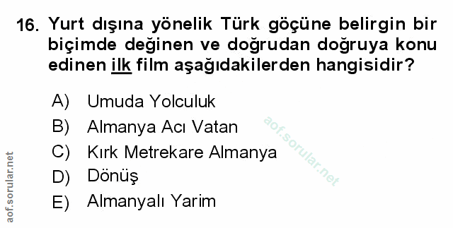 Soru 16