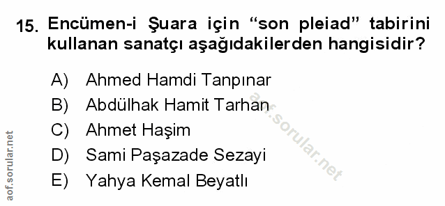 Soru 15
