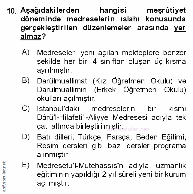 Soru 10