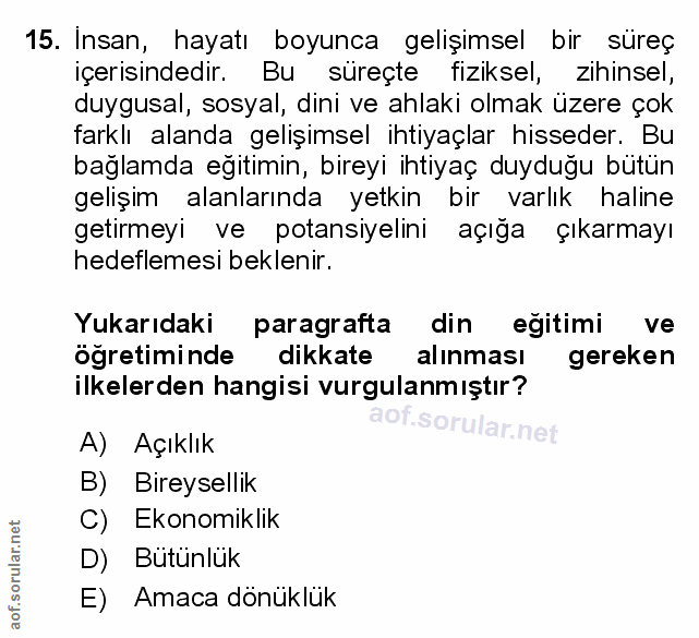 Soru 15