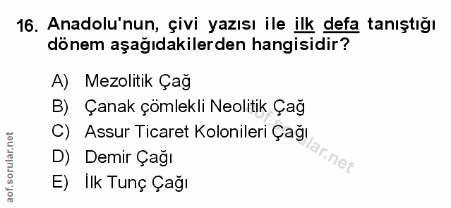 Soru 16