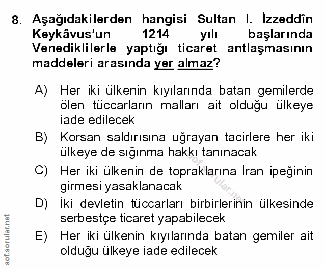 Soru 8